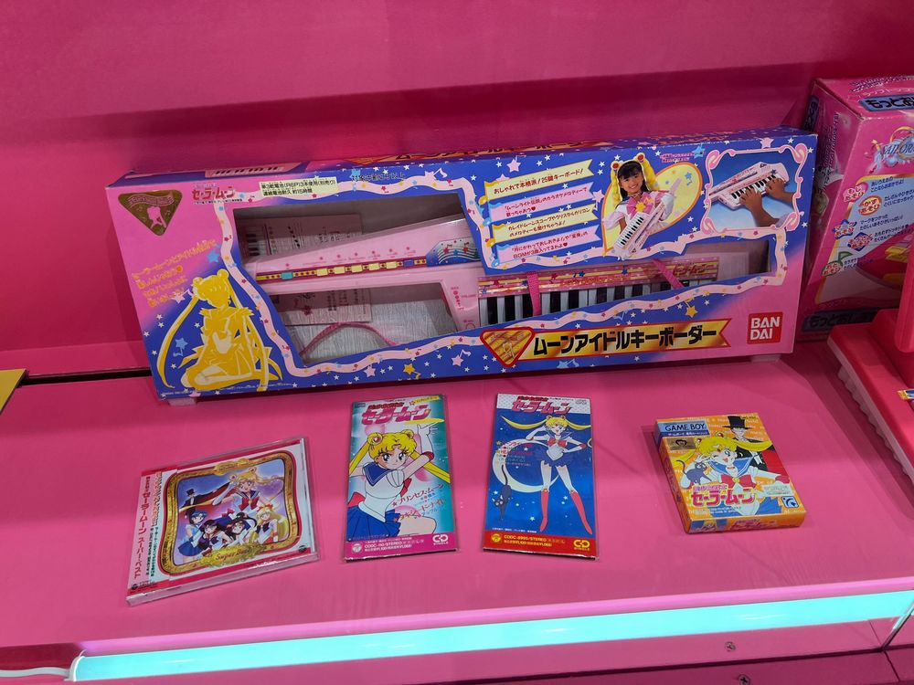 Sailor Moon Mostra Merchandise